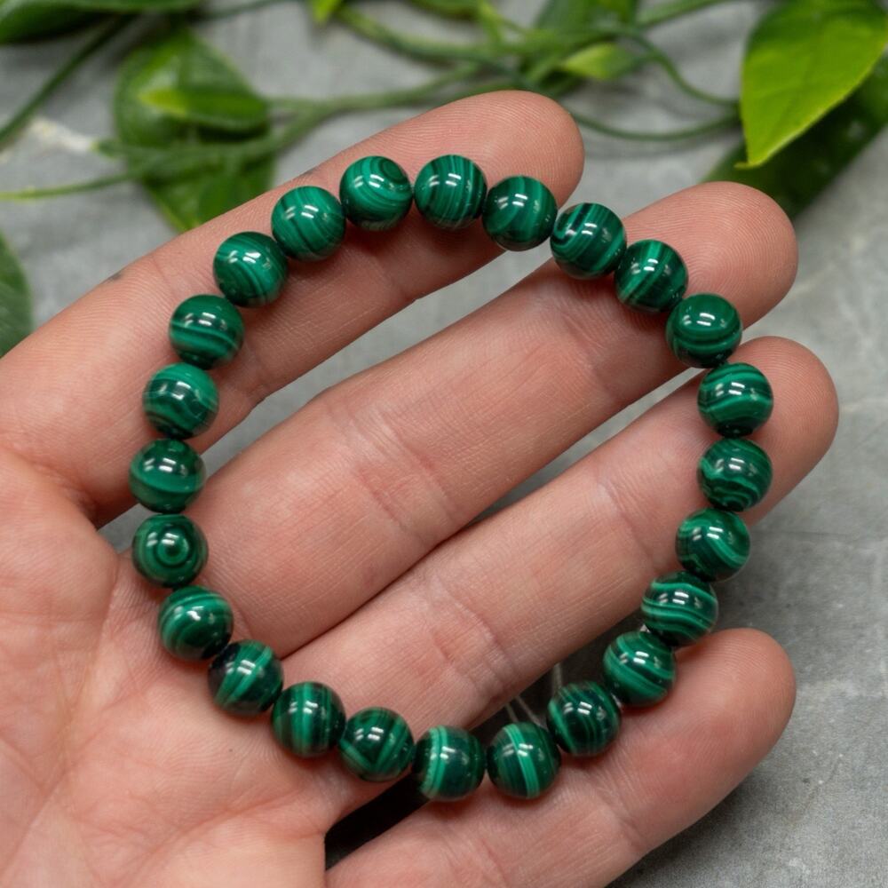 8MM Malachite Bracelet